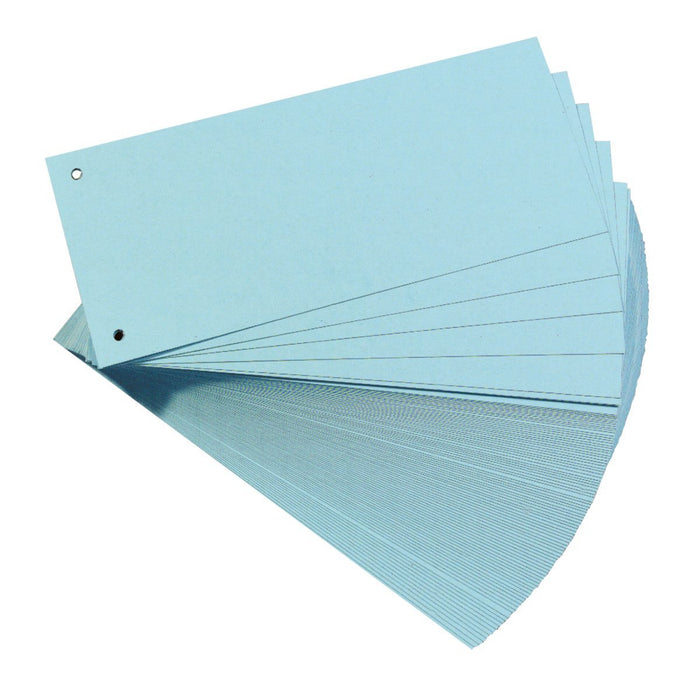 EAN 4008110314754 - Herlitz 10843480 divisor Cartón Azul 100 pieza(s) imagen 1