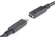 EAN 4016032451129 - Digitus AK-300210-007-S cable USB USB 3.2 Gen 1 (3.1 Gen 1) 0,7 m USB C 10 Gbit/s Negro imagen 8