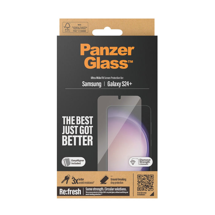 EAN 5711724073519 - PanzerGlass ® Screen Protector Samsung Galaxy S24+ | Ultra-Wide Fit w. EasyAligner Protector de pantalla  imagen 3