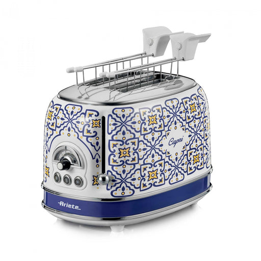 EAN 8003705122901 - Ariete 0155/0C 6 2 rebanada(s) 810 W Blanco, Azul claro imagen 1