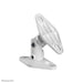 EAN 8717371441104 - Neomounts SPEAKER-W100 soporte de altavoz Techo, Pared Plástico Blanco imagen 6