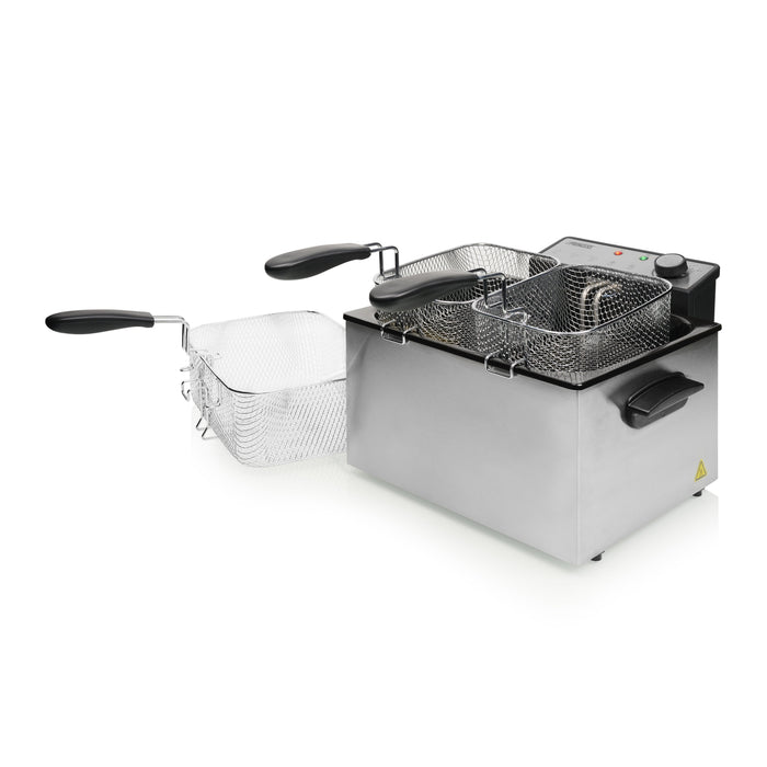 EAN 8713016085702 - Princess 185000 Doble 5 L Independiente 3270 W Negro, Acero inoxidable imagen 9