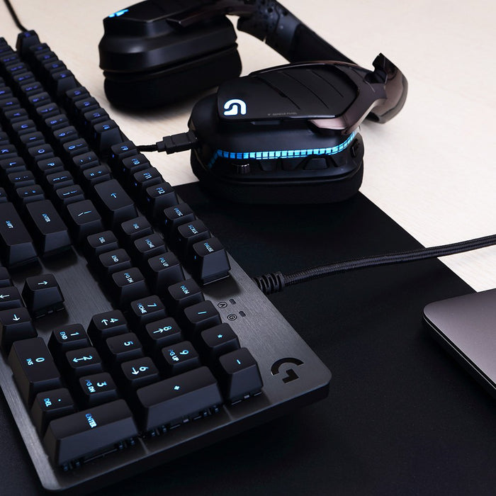 EAN 5099206086111 - Logitech G G512 teclado Juego USB QWERTZ Suizo Carbono imagen 9