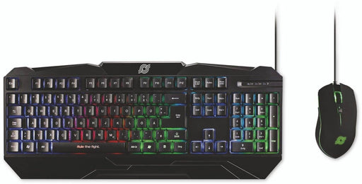 EAN 4260664871941 - MediaRange MRGS102 teclado Ratón incluido Juego USB QWERTZ Alemán Negro imagen 1