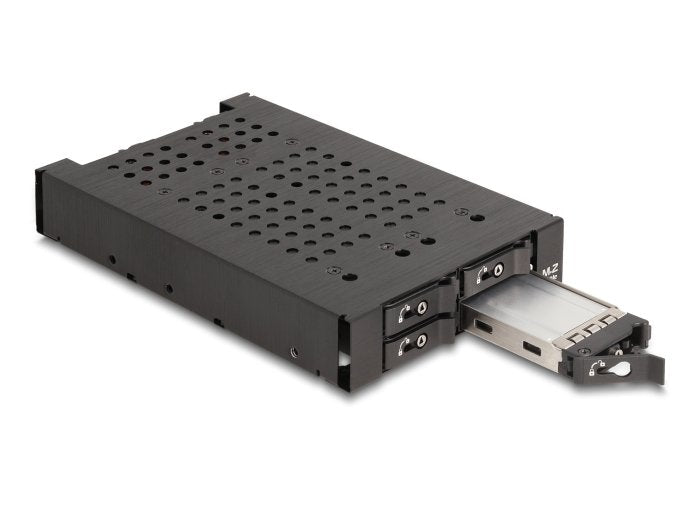 Delock 47111 Rack Móvil De 3.5" Para 4 X Ssd M.2 Nvme Con Conector Oculink Sff-8612 Delgado