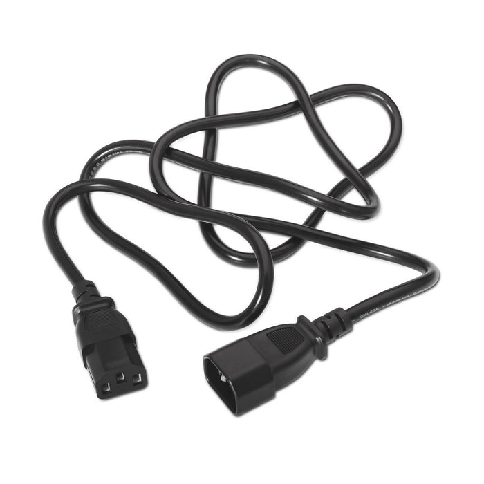 EAN 8436574701708 - AISENS A132-0171 cable de transmisión Negro 1,5 m C13 acoplador C14 acoplador imagen 3