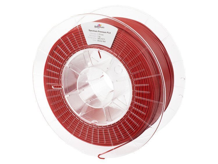EAN 5903175657947 - Spectrum 5903175657947 material de impresión 3d Ácido poliláctico (PLA) Rojo 1,4 kg imagen 1