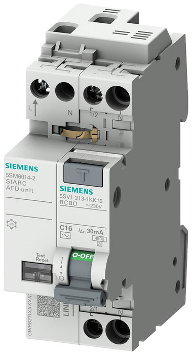 Siemens Fi Ls Kompakt 6ka 5sv1316-7kk16 Typ A 30ma C16 1te
