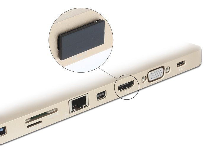 Delock Staubschutz Fur Hdmi A Buchse Ohne Griff 10 Stuck Schwarz