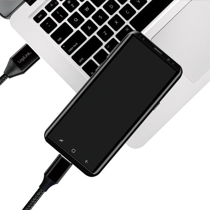 EAN 4052792052664 - LogiLink CU0139 cable USB USB 2.0 0,3 m USB A USB C Negro imagen 5