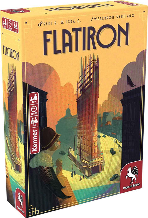 EAN 4250231741531 - Pegasus Spiele Flatiron 50 min Juego de mesa imagen 1
