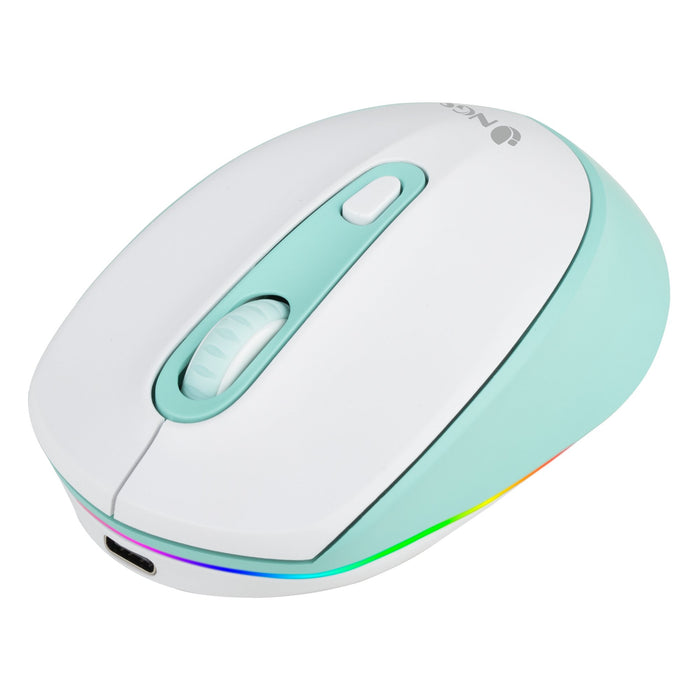EAN 8435430619485 - NGS SMOG MINT-RB ratón Juego Ambidextro RF Wireless + Bluetooth Óptico 2400 DPI imagen 4
