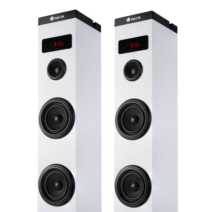 EAN 8435430618624 - NGS SKY CHARM Microcadena de música para uso doméstico 50 W Blanco imagen 4