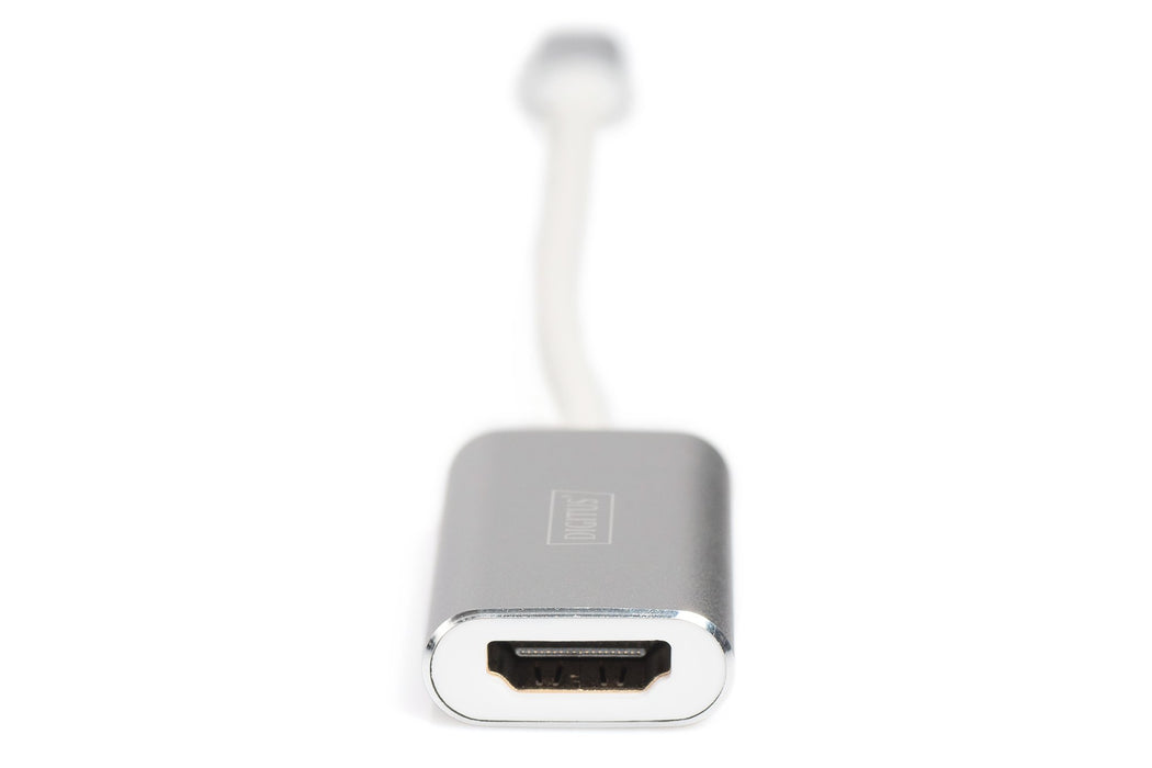 EAN 4016032385950 - Digitus DA-70836 adaptador de cable de vídeo 0,2 m USB Tipo C Plata imagen 6