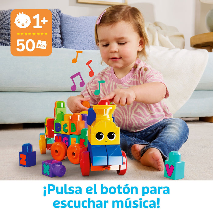 Tren Musical Abc Megabloks 50 Pzas.