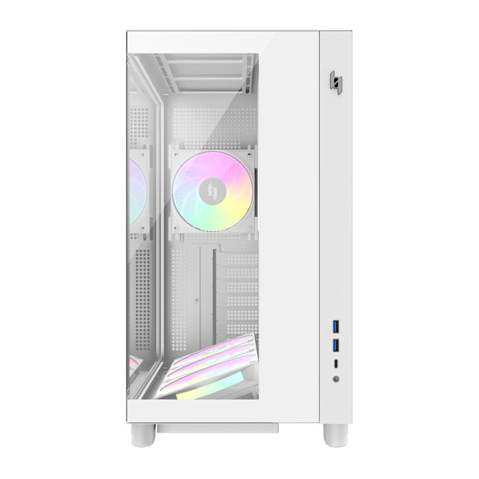 EAN 6931858712088 - GameMax NEX C53 WH carcasa de ordenador Blanco imagen 1