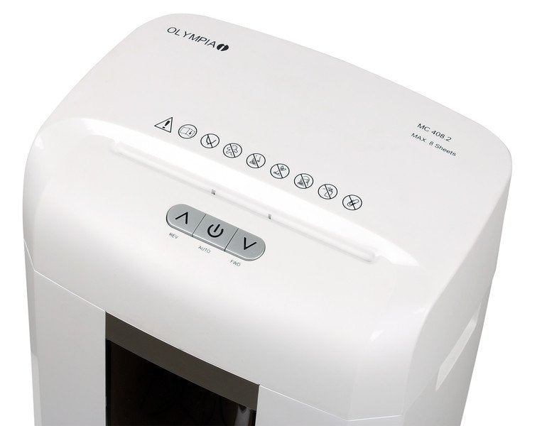 EAN 4030152026364 - Olympia MC 408.2 triturador de papel Microcorte 65 dB 22 cm Blanco imagen 4