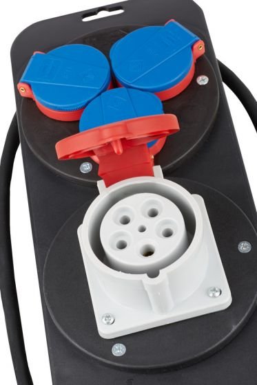EAN 4007123667604 - Brennenstuhl 1151600010 unidad de distribución de energía (PDU) 4 salidas AC Negro, Azul, Rojo imagen 2