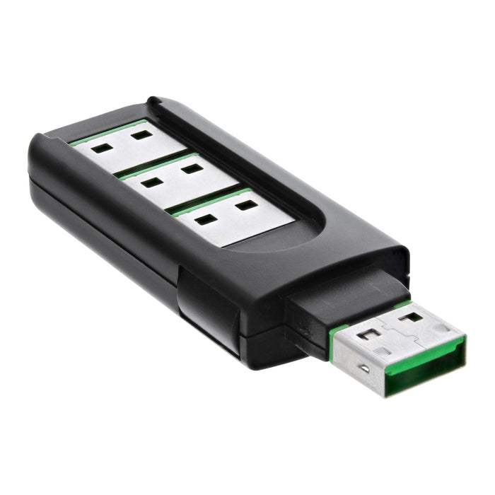 Bloqueador De Puertos Usb Inline, Bloqueador De 4 Puertos