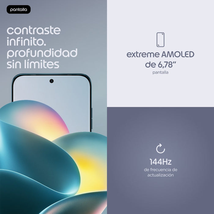 Smartphone  Motorola Edge 70 Plus 8ram 256gb Milky Azul