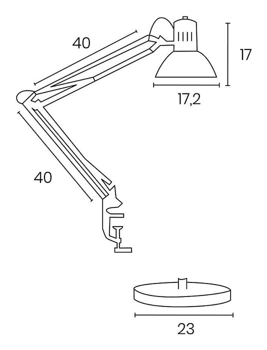 EAN 3595560014613 - Unilux SUCCESS 80 lámpara de mesa E27 LED F Negro imagen 6