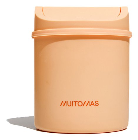 Muitomas Desk Bin Peach Fuzz