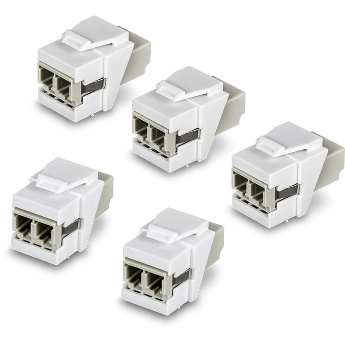 Lc Duplex Fiber Optic  Keystone  Coupler Jacks-