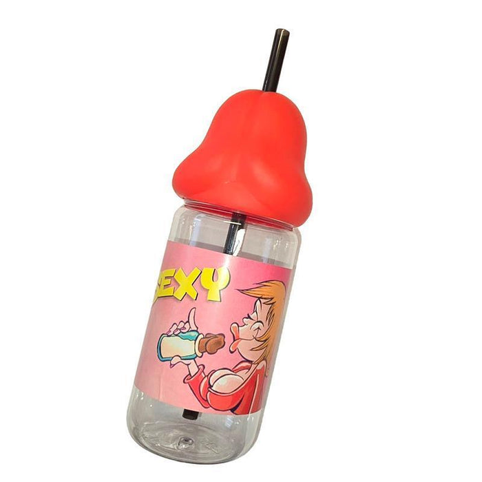 Biberón De Pene Rojo 360ml