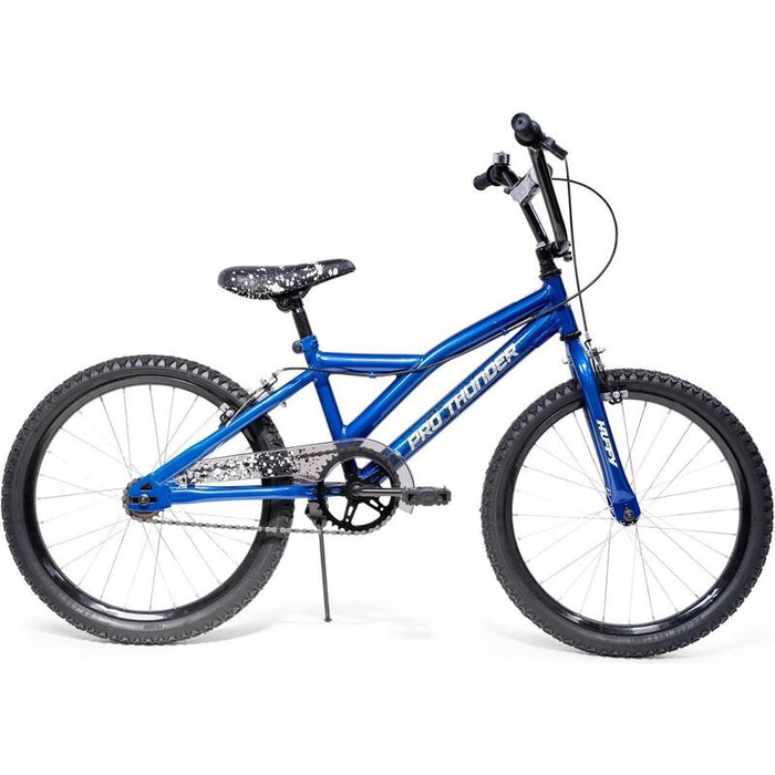 Bicicleta Hx Pro Bmx De Carreras De Aluminio De 20 Pulgadas Negro Y Azul  53000w