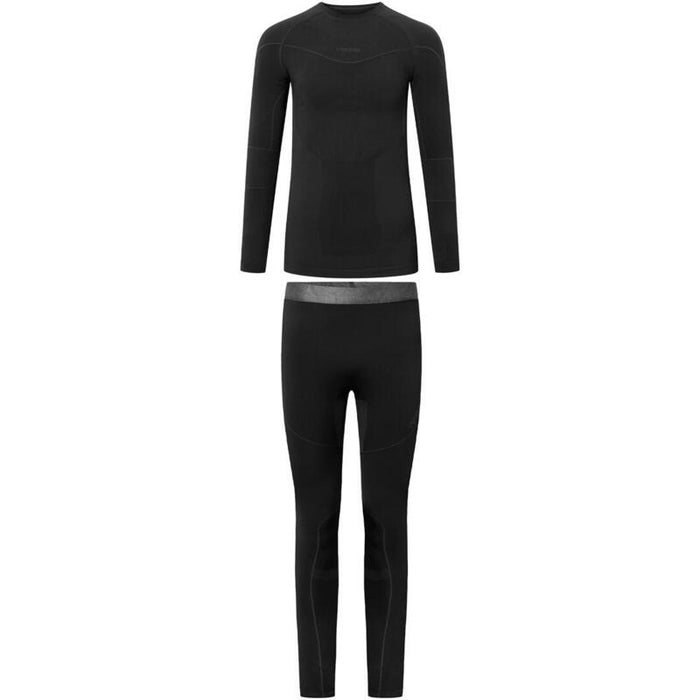 Viking Gary Set Ropa Interior Masculina De Bambú, Talla L, Negro