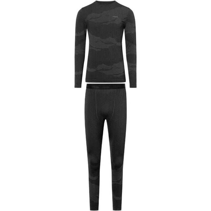Viking Gasher Man Set Ropa Interior Masculina De Merino, Talla L, Negro