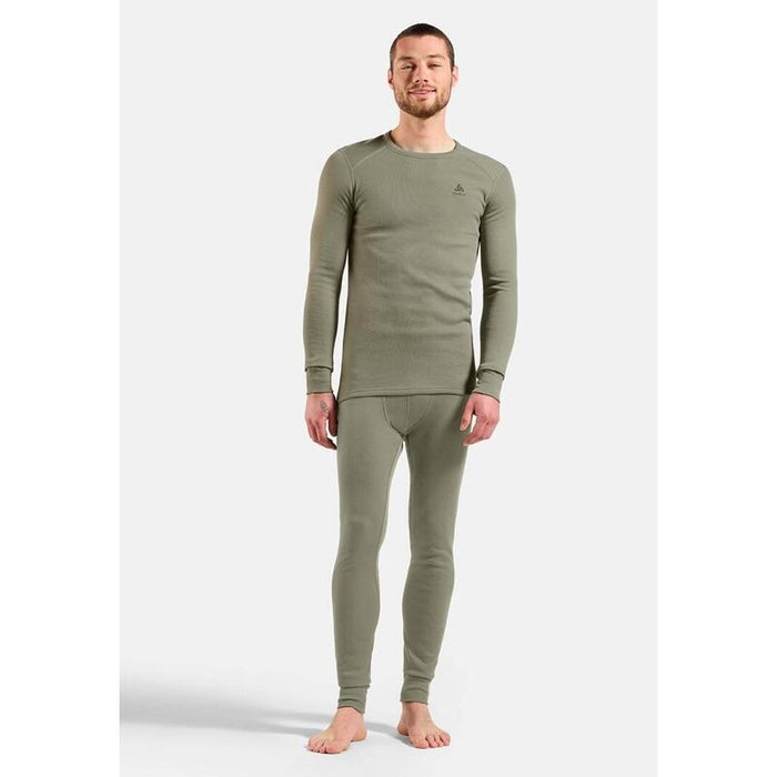 Bielizna Termoaktywna Z Dlugim Rekawem Odlo Bl Top Crew Neck L/S Active Warm Roz. M Szara
