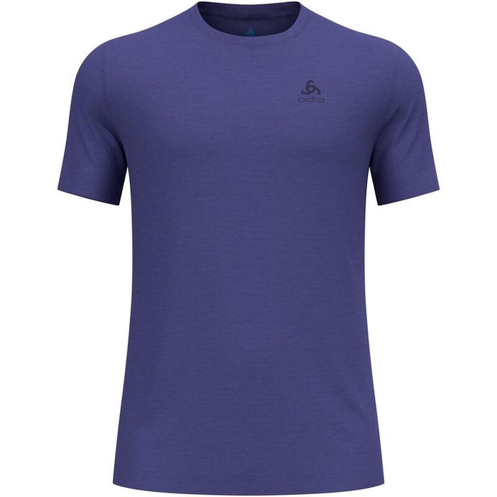 Bielizna Termoaktywna Z Krótkim Rekawem Odlo Bl Top Crew Neck L/S Merino 160 Roz. S Niebieska