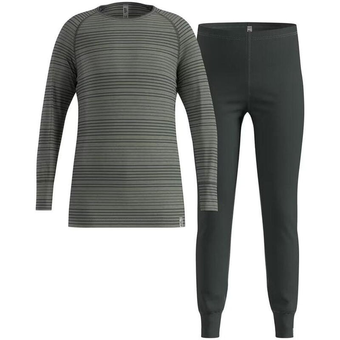 Bielizna Termoaktywna - Zestaw Odlo Set Active Warm Special Set Roz. M Szara