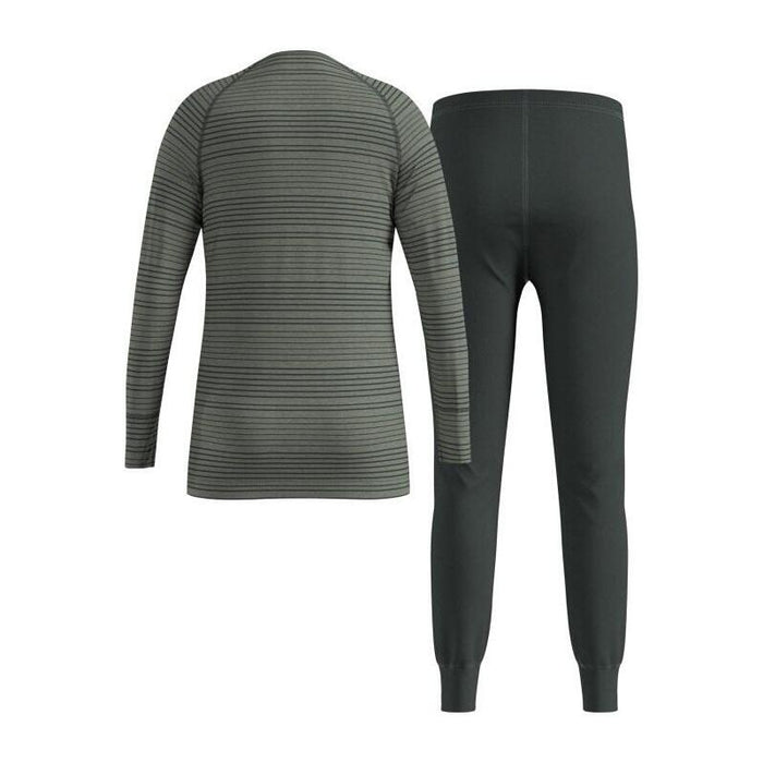 Bielizna Termoaktywna - Zestaw Odlo Set Long Active Warm Set Roz. 152cm Szara