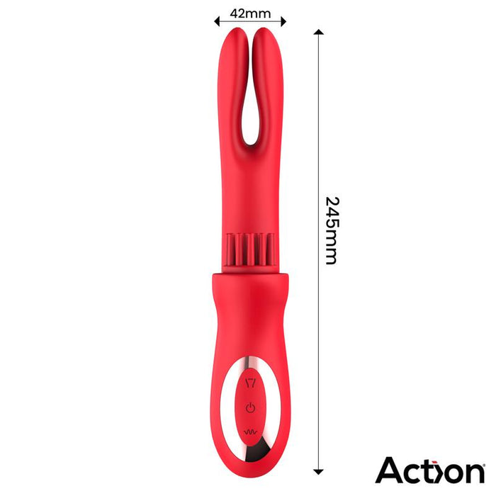 Bilma Vibrador Con Movimientos Alternantes Y Brushing 4 Motores