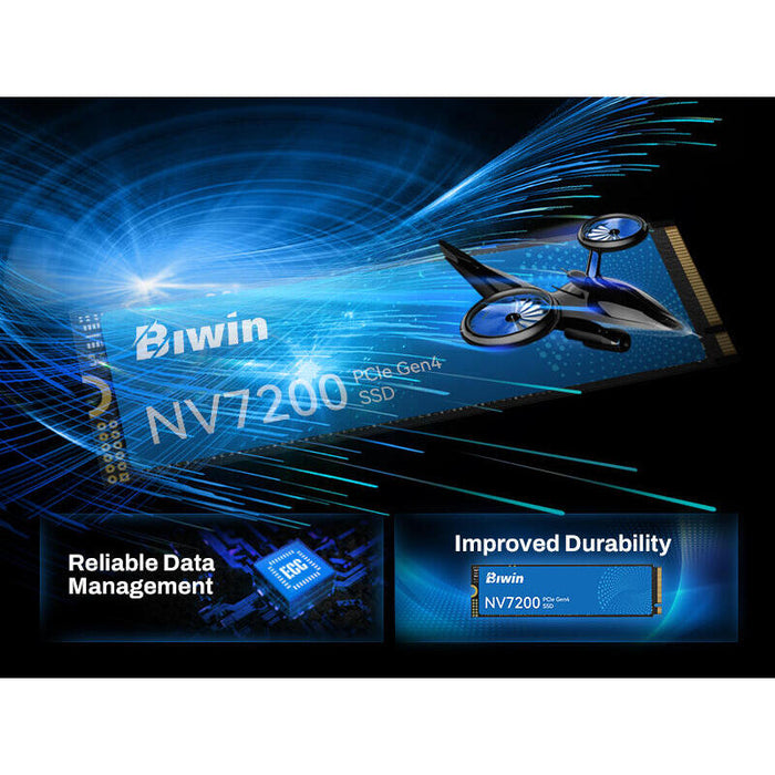 Biwin Nv7200 2tb Pcie Nvme Gen4 7.2k Mb-S
