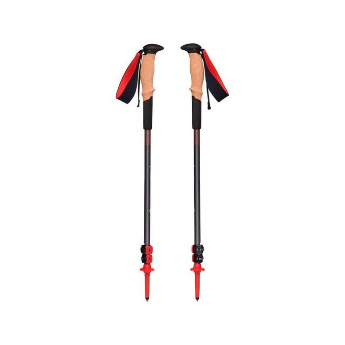 Black Diamond Bastones De Trekking Pursuit Shock M/L, Gris/Rojo, 1 Par, 125-140 Cm