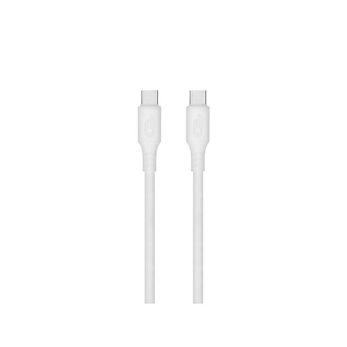 Blackbyte By Pedro Buerbaum Cable Usb-C Macho A Usb-C Macho De Silicona - Hasta 100w - 1 Metro - 480mbps - Compatible