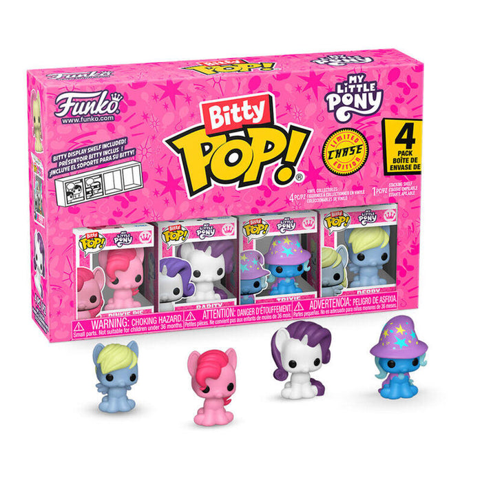 Blister 4 Figuras Bitty Pop My Little Pony Pinkie Pie