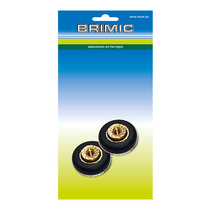 Blister Con 2 Rodamientos Para Mampara Rd1 Ø16mm Ne 91796 Edm