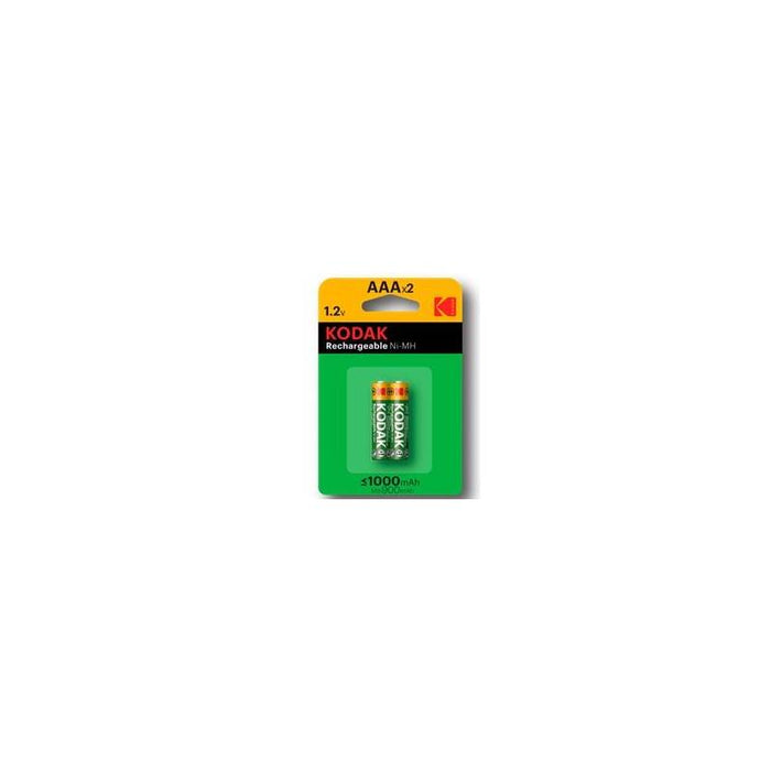 Blister Kodak 2 Pilas Recargables Ni-Mh Aaa Lr3 1000 Mah