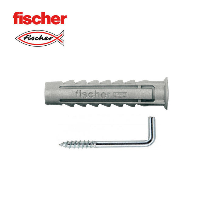 Blister Taco+Alcayata Fischer Sx 5x25mm Ak 10 Unid.567843
