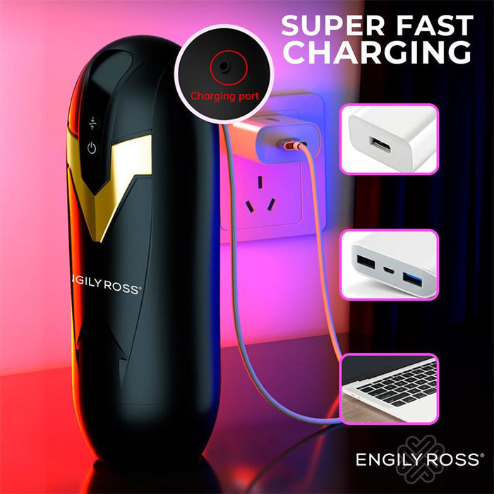 Bloster Masturbador Masculino Automático Con Thrusting