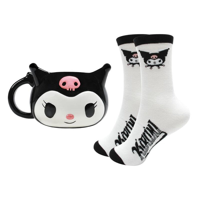Blueskymudios Sanrio Tasse Con Socken Kuromi 3d