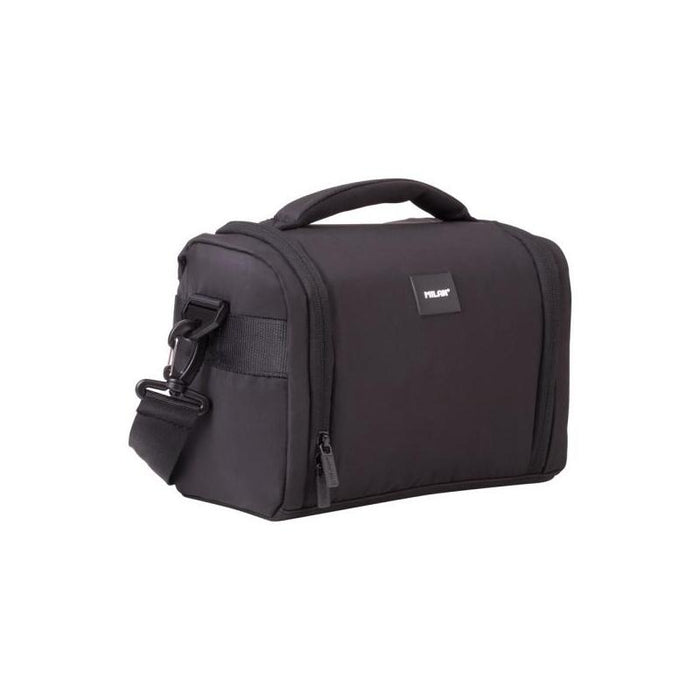 Bolsa Milan Shadow  Isotermica Porta Alimentos De 5l - Gran Capacidad - Apertura Total - 24.5x20x16cm - Negro