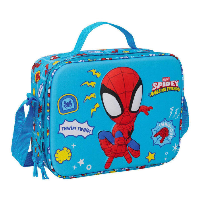 Bolsa Portameriendas 3d Spidey Marvel Termica