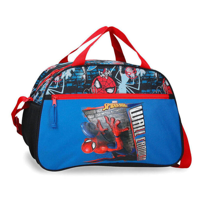 Bolsa Viaje Wall Crawler Spiderman Marvel 40cm