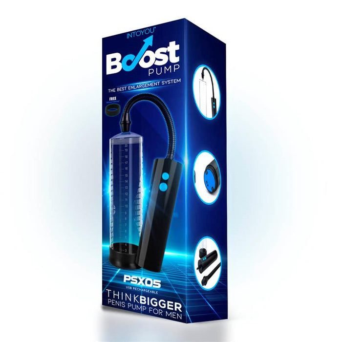Bomba Con Control Remoto Para El Pene Psx05 Usb Recargable Transparente