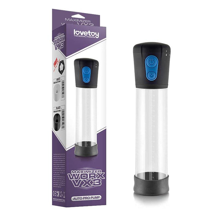 Bomba Para El Pene Automática Maximizer Worx Vx3